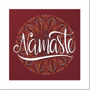 Namaste yoga - meditation spirituality shirt - hindu Posters and Art